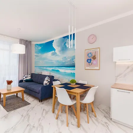 公寓 Greywave Przy Plazy - Darmowy Parking 辛安诺泽蒂