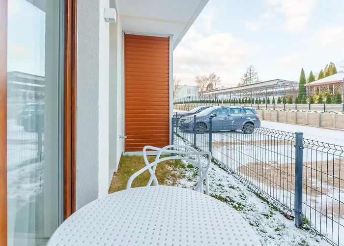 Greywave Przy Plazy - Darmowy Parking Lägenhet Sianozety